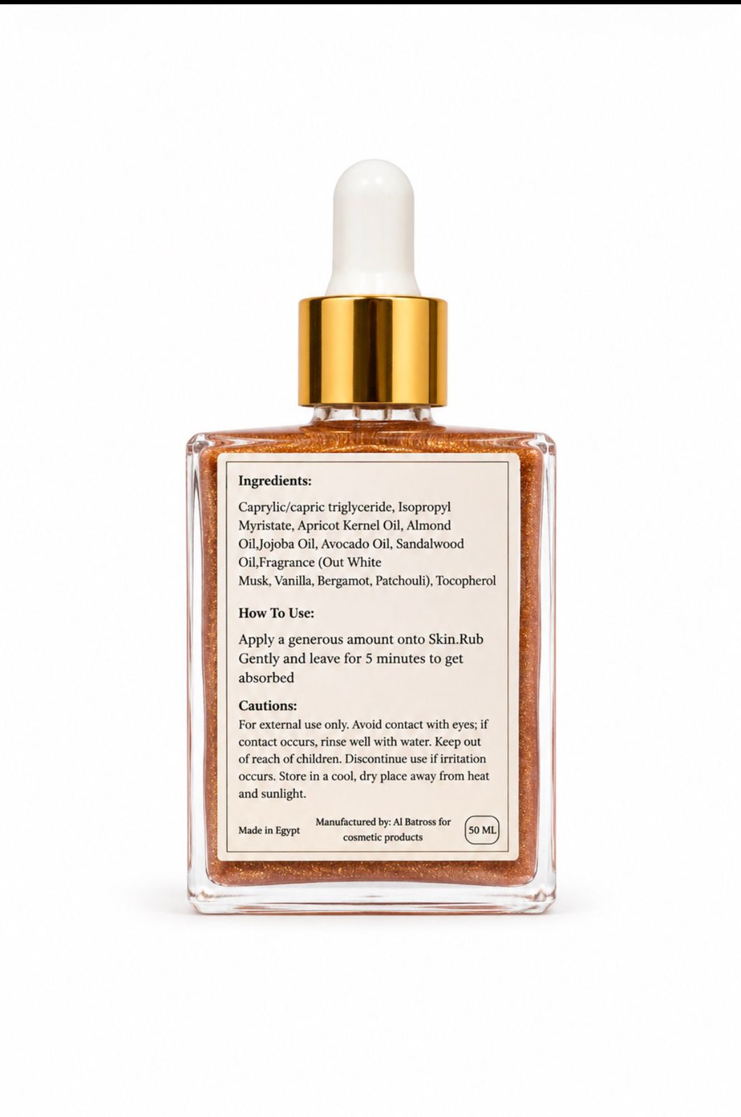 Dry Oil Musky Touch Shimmer